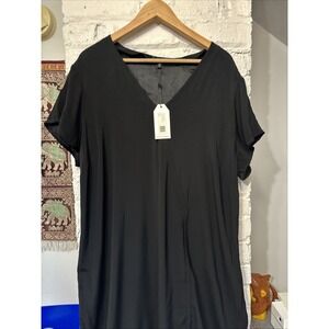 Universal Standard Black Women's Dress Size 18 To 20 New With Tags